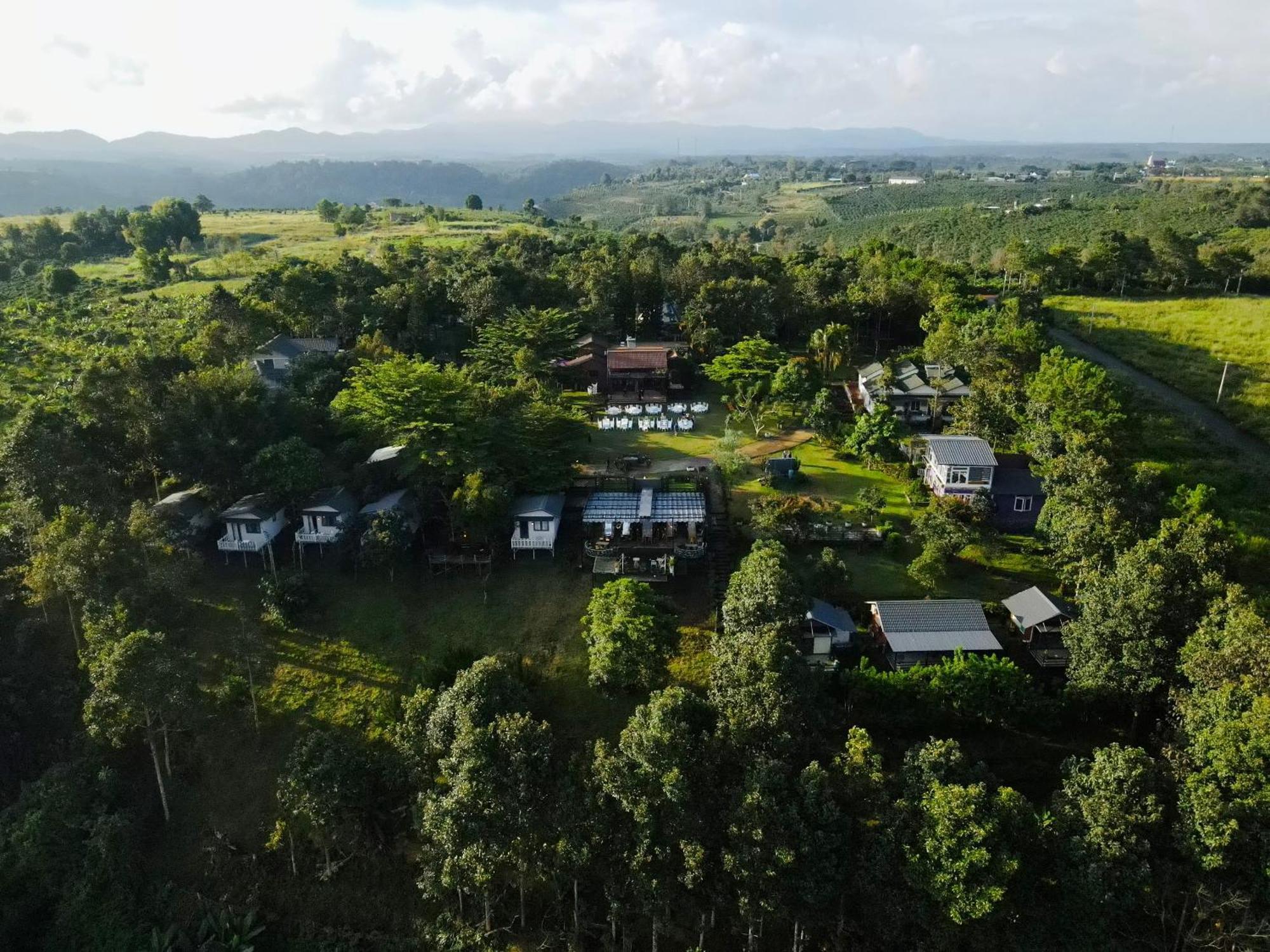 Je T'Aime Villa - Khu Nghi Duong Nha Vuon Nam Giua Thien Nhien Bao La Hoa Co Bảo Lộc Kültér fotó