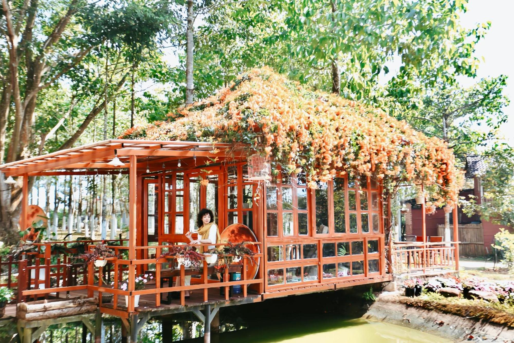 Je T'Aime Villa - Khu Nghi Duong Nha Vuon Nam Giua Thien Nhien Bao La Hoa Co Bảo Lộc Kültér fotó